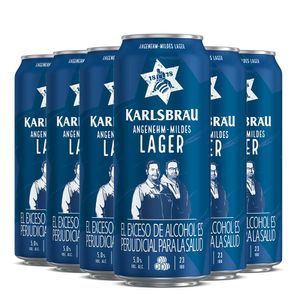 Pack 6 Cervejas Karlsbrau Lager