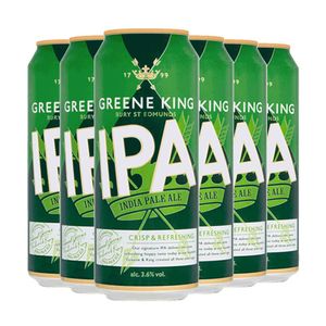 Pack 6 Cervejas Greene King IPA