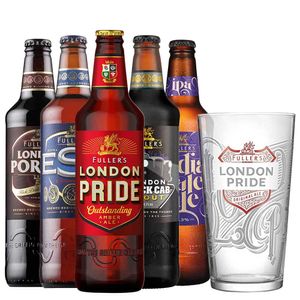 Combo 5 Cervejas Fuller's + Copo London Pride