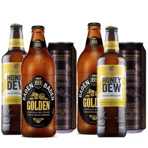 Combo 6 Cervejas (ACDC, Baden Golden. Honey Dew)