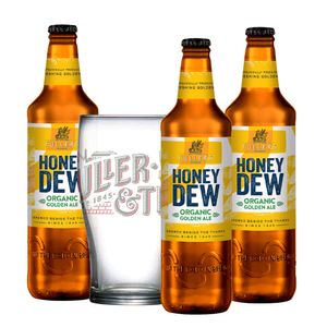 Kit 3 Cervejas Fuller's Honey Dew+ Copo 473ml